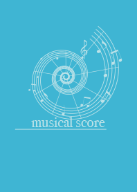 musicalscore Aqua