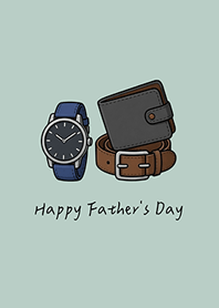 Happy Father's Day,Dad(Light Mint)