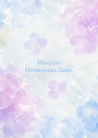 Healing Hydrangea Soda / Aqua