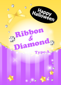 Ribbon & Diamond Type-A Halloween