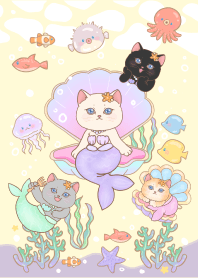 Cat mermaid Gang 6