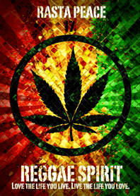 Rasta peace reggae spirit 5 Lucky 17
