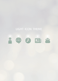 Dress up light icon / beige & khaki