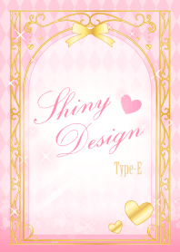 Shiny Design Type-E Baby Pink Heart