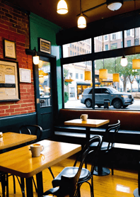 Cozy Coffee shop 18F6EA