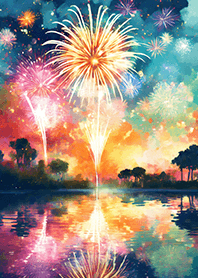 Beautiful Fireworks Theme#137