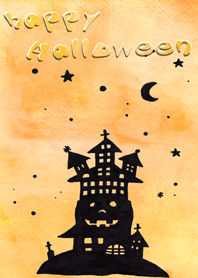 手書き風 ハロウィン