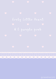 Girly Little Heart N.C purple pink