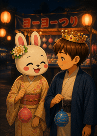 GochiUsagi & Kiran -Balloon Fishing Date