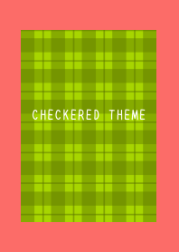 YELLOW GREEN CHECKEREDj-VERMILION
