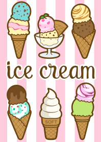 Ice cream(pink)