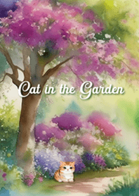 Cat In The Garden