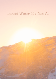 Sunset Water 544 Not AI