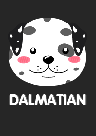 Cute Face Dalmatian dog Theme