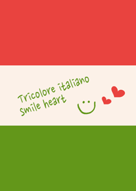 Tricolore italiano smile heart