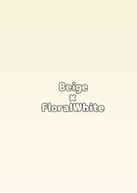 BeigexFloralWhite-TKCJ