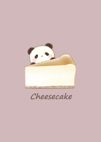 Cheesecake and Panda -pink-