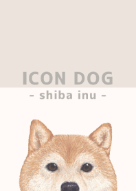 ICON DOG - shiba inu - BEIGE/04