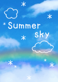 "Summer sky theme" #cool
