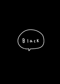 ブラック。ゆるめシンプル。。