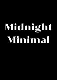 สีดำ มินิมอล เวอร์ชั่น 2