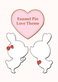 Enamel Pin LOVE Pair 105