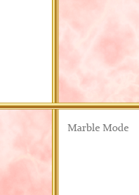 Marble mode Pink square～大理石