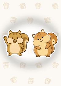 Squirrel Acorn Forest
