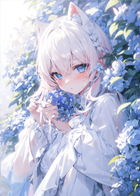 繡球少女花