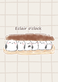 Shimaenaga&Eclair:brown plaid