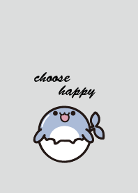 Happy egg whale