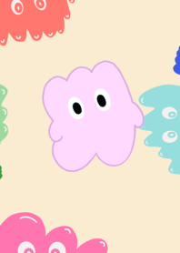 Color fluffy