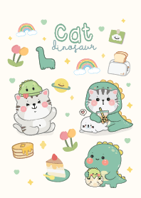 cat dino cute : minimal minijai