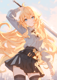 Cute knight protects glory of justice 4