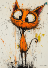 Big-Eyed Kitty's Troubles