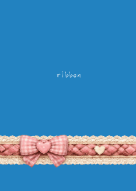 ribbon01 on blue