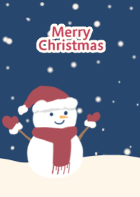 Christmas to spend with a snowman