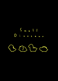 Small Dinosaur ('23)/black,yellow