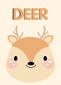 Simple Lovely Deer Theme