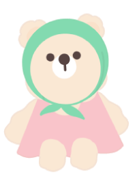 green hat bear