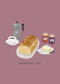 來吃早餐吧 - old rose