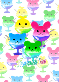 Shaved ice pattern -Animal-