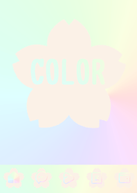 red color rainbow  E19