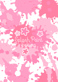 Splash paint SAKURA