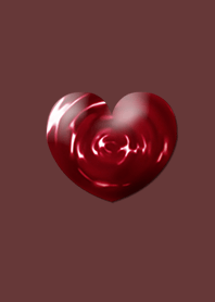 Red wine heart