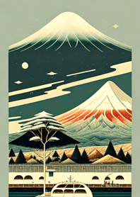 Lanskap Ukiyo-e 16