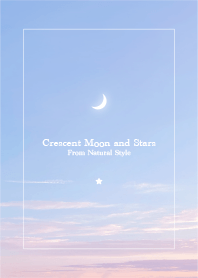 Crescent Moon and Stars 93/Natural Style