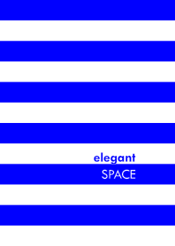 elegant SPACE <BLUE/WHITE>