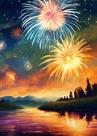 Beautiful Fireworks Theme#780
