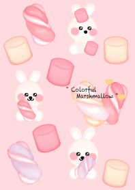 Sweet pastel marshmallow & Bunny 7